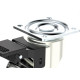 Soprano Rodizio Placa Gir.C/T 50Mm Silicon