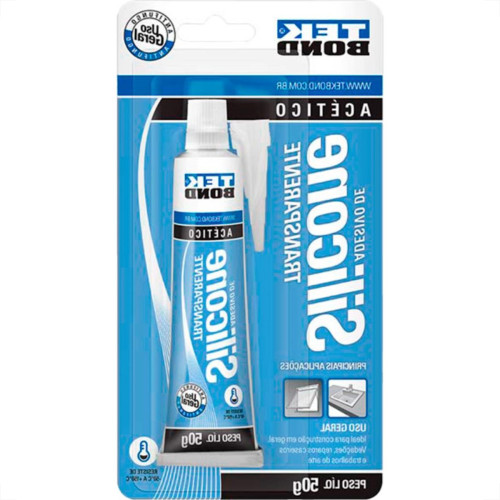 Tek Silicone Bond Acet.Inc.50G Blis - Kit C/12 Bl