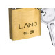 Land Cadeado 35 - Kit C/5 Pc