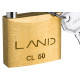 Land Cadeado 50 - Kit C/5 Pc Land Cadeado 50 - Kit C/5 Pc