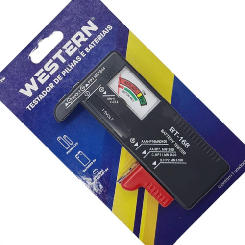 Western Testador De Pilhas E Baterias Bt-2W
