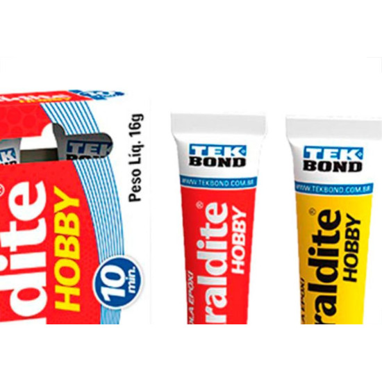 Tek Bond Araldite Hobby 16Gr (10 Minut) - Kit C/6 Pc Tek Bond Araldite Hobby 16Gr (10 Minut) - Kit C/6 Pc