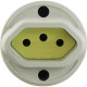 Radial Tomada Ext. Redonda Cinza 10A - Kit C/10 Pc Radial Tomada Ext. Redonda Cinza 10A - Kit C/10 Pc