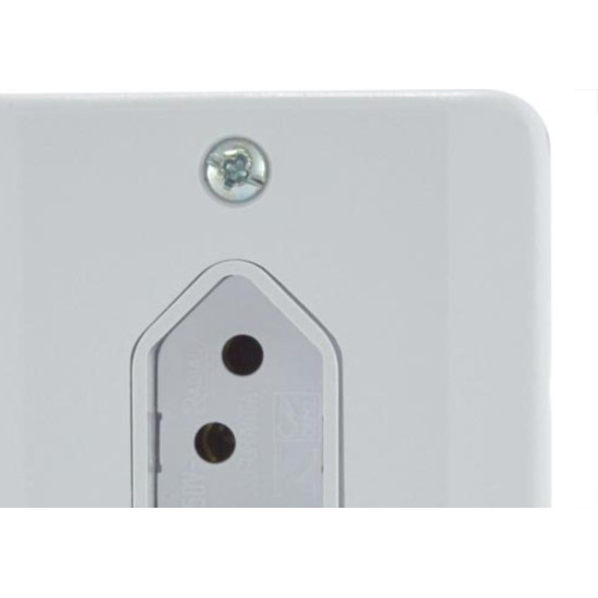 Radial Sist X C/Pl 1 Tomada 10A 113 - Kit C/10 Pc