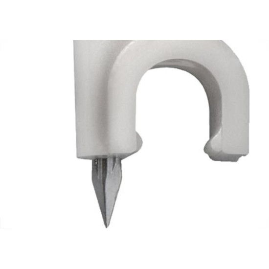 Sforplast Eletrica Grampo Fixa Fio Coax.Sfor 06 C/100 Sforplast Eletrica Grampo Fixa Fio Coax.Sfor 06 C/100