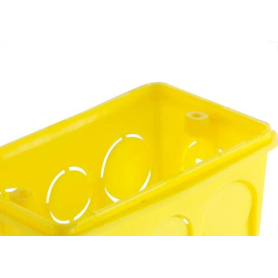 Tramontina Caixinha Luz Pvc 4X2 Ama - Kit C/25 Pc Tramontina Caixinha Luz Pvc 4X2 Ama - Kit C/25 Pc