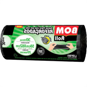 Lafra Saco P/Lixo Bom Rl.Ref. 30L C/20-36