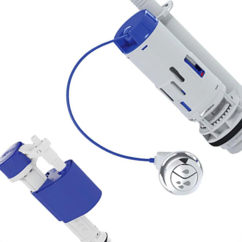 Censi Mecanismo Caixa Acoplada Dual Flush 9562