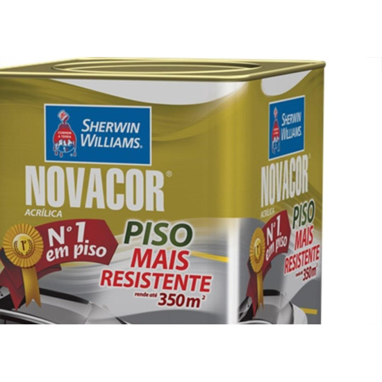 Globo / Xadrez Tinta Novacor Piso. 18 Lt Cinza Chu