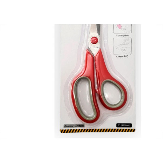 Starfer Tesoura Corte Facil 8'' Starfer Tesoura Corte Facil 8''
