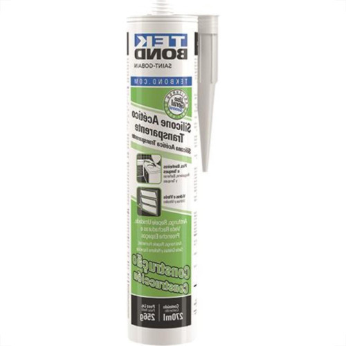 Tek Silicone Bond Acet.256G Incolor Tek Silicone Bond Acet.256G Incolor