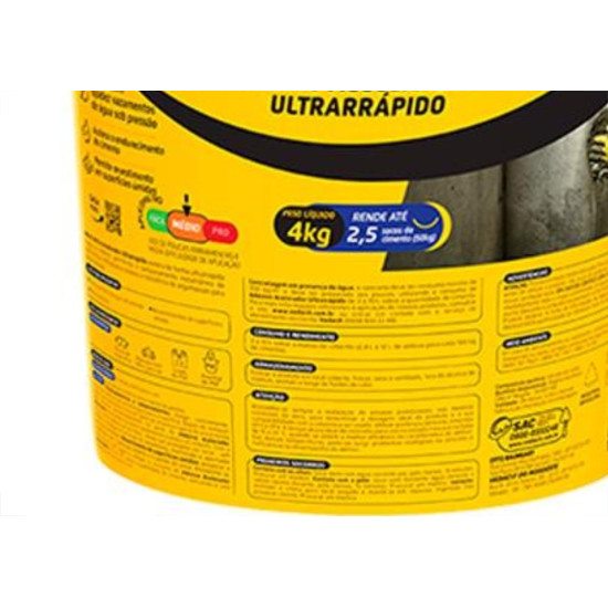 Otto Baumgart Vedacit Rapidissimo Adit Acel,4Kg Otto Baumgart Vedacit Rapidissimo Adit Acel,4Kg