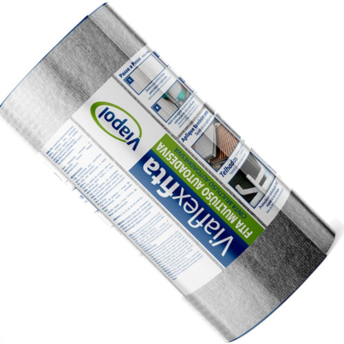 Viapol Fita Adesiva Multuso Viaflex 30Cmx10Mt