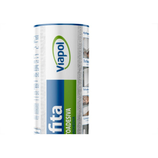 Viapol Fita Adesiva Multuso Viaflex 45Cmx10Mt