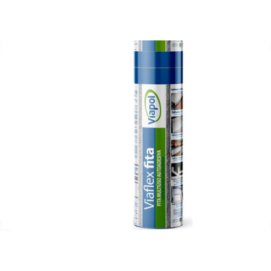 Viapol Fita Adesiva Multuso Viaflex 94Cmx10Mt