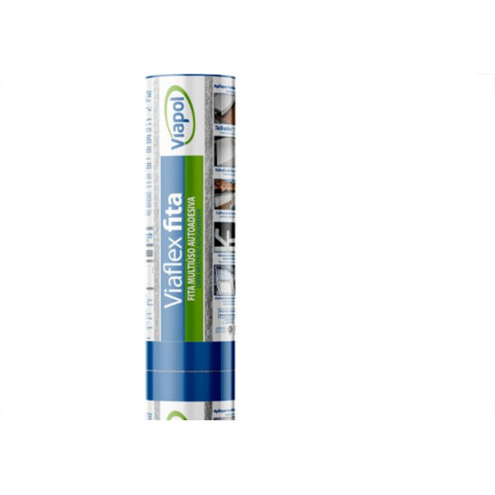 Viapol Fita Adesiva Multuso Viaflex 94Cmx10Mt