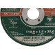Telstar Disco Tels.Inox/Ferro 110 X 20Mm - Kit C/5 Pc