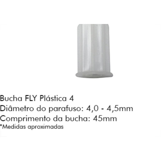 Sforplast Bucha P/Gesso 4 24-32Mm C/250 Fly Sforplast Bucha P/Gesso 4 24-32Mm C/250 Fly