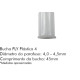 Sforplast Bucha P/Gesso 4 24-32Mm C/250 Fly Sforplast Bucha P/Gesso 4 24-32Mm C/250 Fly