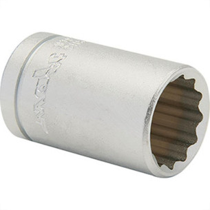 Brasfort (Waft) Soquete Estriado Waft Cromo Vanadio Curto 1/2 X 10