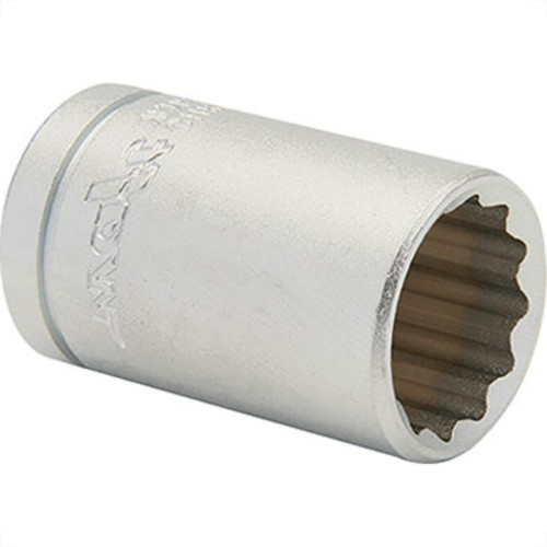 Brasfort (Waft) Soquete Estriado Waft Cromo Vanadio Curto 1/2 X 23