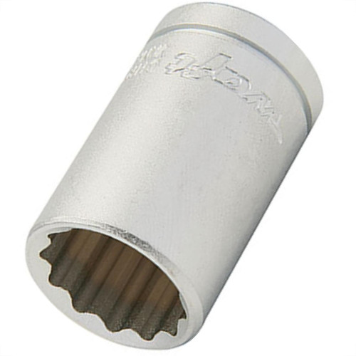 Brasfort (Waft) Soquete Estriado Waft Cromo Vanadio Curto 1/2 X 23