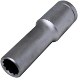 Brasfort (Waft) Soquete Estriado Waft Cromo Vanadio Longo 1/2 X 12