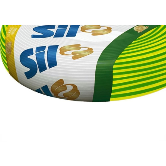 Sil Fio Caboflex. 2,5Mm Am/Vd 100Mt Sil Fio Caboflex. 2,5Mm Am/Vd 100Mt