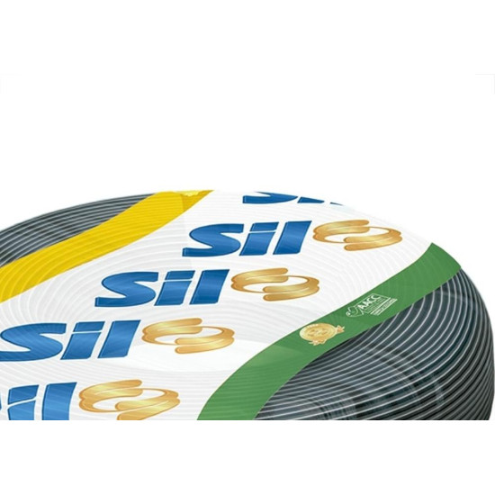 Sil Fio Caboflex. 6,0Mm Preto 100Mt Sil Fio Caboflex. 6,0Mm Preto 100Mt