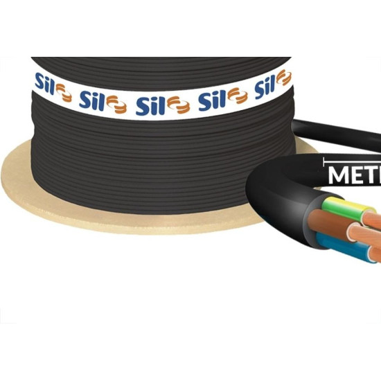 Sil Fio Cabo Pp Flex, 3X4,0Mm 100Mt Sil Fio Cabo Pp Flex, 3X4,0Mm 100Mt