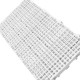 Caixaplast Estrado Leve Branco 25Cm X 50Cm Caixaplast Estrado Leve Branco 25Cm X 50Cm