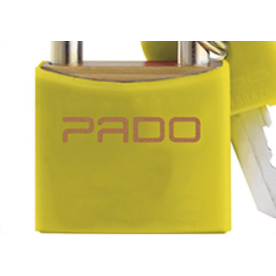 Pado Cadeado Color 20 Amarelo Pado Cadeado Color 20 Amarelo