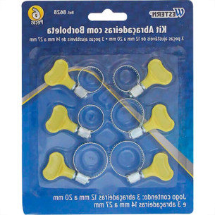 Western Jg Abracadeiras 6Pc -8628