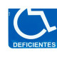 Look Placa Sinalizacao 15X20 Deficiente
