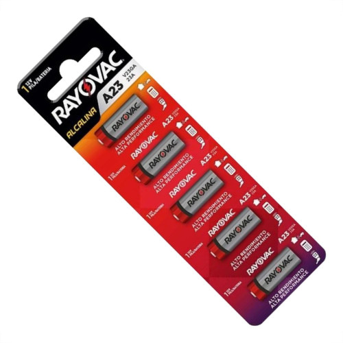 Rayovac Pilha Alcalina Alar 12V C/5