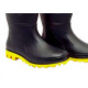 Rca Bota Galocha Pvc Preta Solado Amar. 39 Rca Bota Galocha Pvc Preta Solado Amar. 39