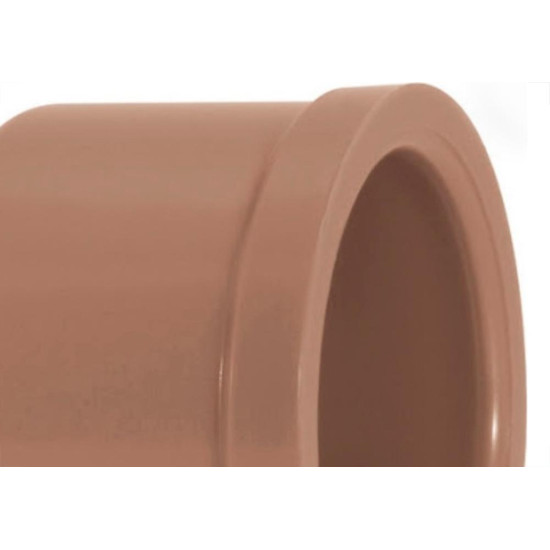Amanco Caps Soldavel Pvc Liso Liso  60Mm