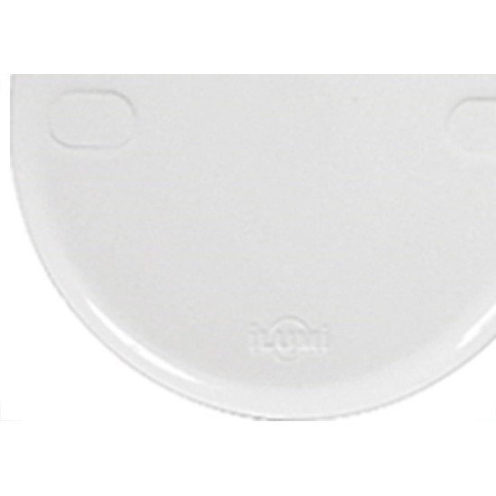 Ilumi Placa Branca Redonda 3'' 20440 Ilumi Placa Branca Redonda 3'' 20440