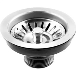 Bognar Valvula Plast.Cesta Inox Bog 4.1/2