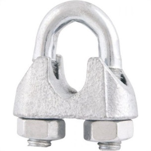 Fischer Mecanica Clips P/Cabo Aco Leve Fisch.J 1.1/8