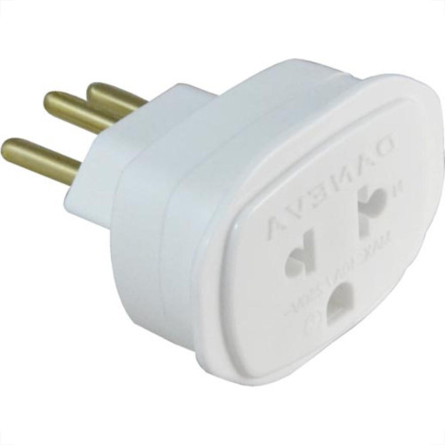 Daneva Pino Ad.2P+T Branco 10A 1661 - Kit C/12 Pc Daneva Pino Ad.2P+T Branco 10A 1661 - Kit C/12 Pc