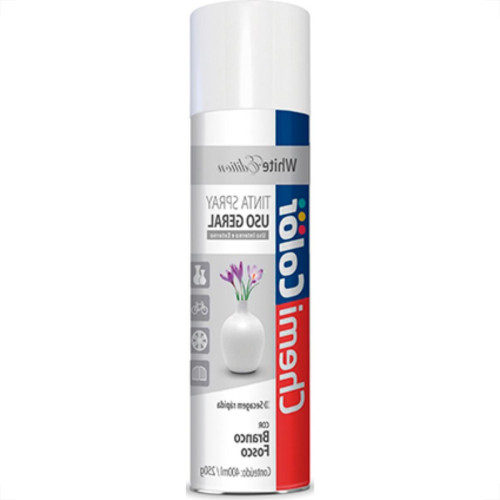 Chemicolor Spray Chemic.Geral Branco Fos.400Ml Chemicolor Spray Chemic.Geral Branco Fos.400Ml