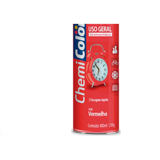 Chemicolor Spray Chemic.Geral Vermelho 400Ml