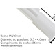 Sforplast Buchap/Tijolo Baia.C/Anel Mu06 C/1000 Sforplast Buchap/Tijolo Baia.C/Anel Mu06 C/1000