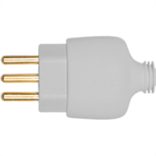 Ilumi Pino Macho 2P+T Robus.20A Cza - Kit C/10 Pc Ilumi Pino Macho 2P+T Robus.20A Cza - Kit C/10 Pc