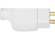 Ilumi Pino Macho 2P+T  Robus.20A Bco - Kit C/10 Pc