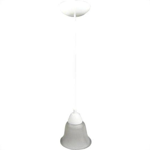 Extraluz Pendente Sino 01L Branco Extraluz Pendente Sino 01L Branco