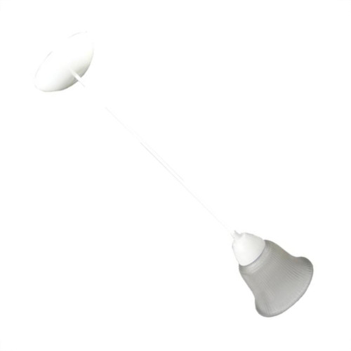 Extraluz Pendente Sino 01L Branco Extraluz Pendente Sino 01L Branco