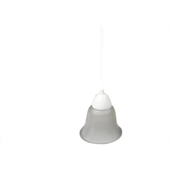 Extraluz Pendente Sino 01L Branco Extraluz Pendente Sino 01L Branco