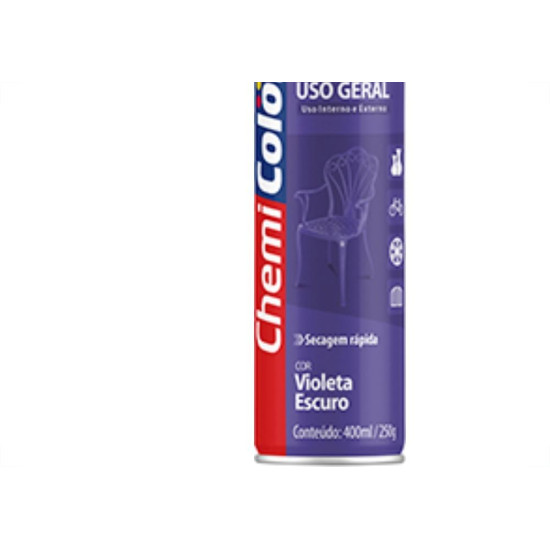 Chemicolor Spray Chemic.Geral Violet.Esc.400Ml Chemicolor Spray Chemic.Geral Violet.Esc.400Ml